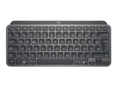 Logitech MX Keys Mini - Klávesnice - podsvícená - bezdrátový - Bluetooth - AZERTY - francouzská - grafit