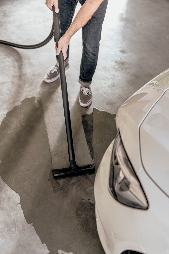 Univerzální vysavač KARCHER WD 3 V-17/4/35 + trysky 17 l 1000 W (1.628-124.0) Černá, Žlutá