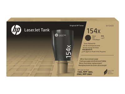 HP 154X - Vysoká kapacita - černá - originální - LaserJet - náplň toneru - pro LaserJet Tank 1502w, MFP 1602w, MFP 2602dn