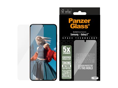 PanzerGlass Ceramic Protection - Ochrana obrazovky pro mobilní telefon - ultra široký tvar - sklo
