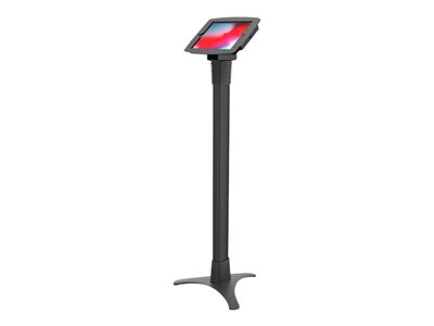 Compulocks iPad 10.2  Space Enclosure Portable Floor Stand - Kiosk - Anti-Theft - pro tablet - uzamykatelný - vysoce kvalitní hliník - černá - velikost obrazovky: 10.2  - podlahové provedení - pro App