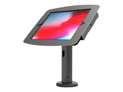 Compulocks iPad 10.2  Space Enclosure Tilting Stand 8  - Low-Rise - montážní sada (kryt, tyčový stojan) - pro tablet - uzamykatelný - vysoce kvalitní hliník - černá - velikost obrazovky: 10.2  - pro A