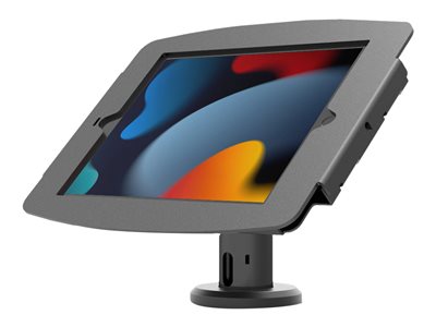 Compulocks iPad Mini 8.3  Space Enclosure Tilting Stand 4  - Stojan - pro tablet - uzamykatelný - vysoce kvalitní hliník - černá - velikost obrazovky: 8.3  - upevnitelné na stůl, upevnění na základnu
