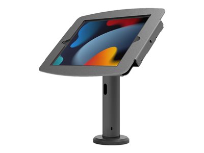Compulocks iPad Mini 8.3  Space Enclosure Tilting Stand 8  - Stojan - pro tablet - sklopný kiosek s krytem - uzamykatelný - vysoce kvalitní hliník - černá - velikost obrazovky: 8.3  - podlahové proved