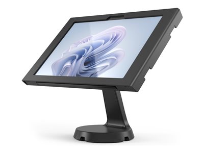 Compulocks Surface Pro 8-11 Apex Enclosure Mast Counter Stand - Montážní sada (stojan, kryt, montáž na zeď) - pro tablet - uzamykatelný - kovový rám - černá - velikost obrazovky: 8 -10  - montážní roz