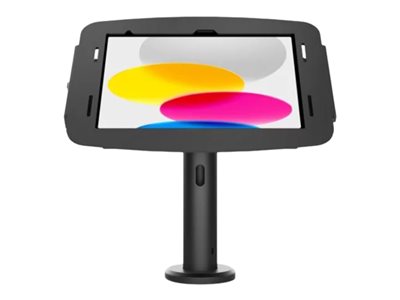 Compulocks iPad Pro 12.9  (3 - 6th Gen) Space Enclosure Tilting Stand 8  - Montážní sada (kryt, tyčový stojan) - pro tablet - uzamykatelný - vysoce kvalitní hliník - černá - velikost obrazovky: 12.9