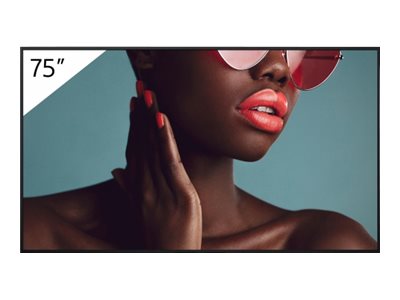 Sony Bravia Professional Displays FW-75BZ40L - 75  Třída úhlopříčky BZ40L Series displej LCD s LED podsvícením - digital signage - Android TV - 4K UHD (2160p) 3840 x 2160 - HDR - Direct LED