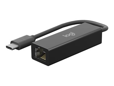 Logitech - Síťový adaptér - USB-C - Gigabit Ethernet