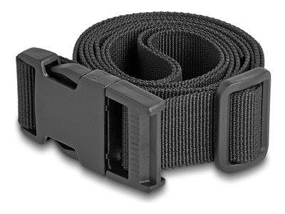 Delock - Poutko pro zavazadla - nastavitelný, 1,5 m - černá (balení 2)