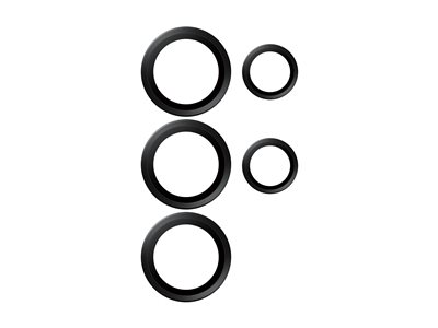 PanzerGlass Hoops - Chránič na objektiv pro mobilní telefon - keramika - pro Samsung Galaxy S25 Ultra