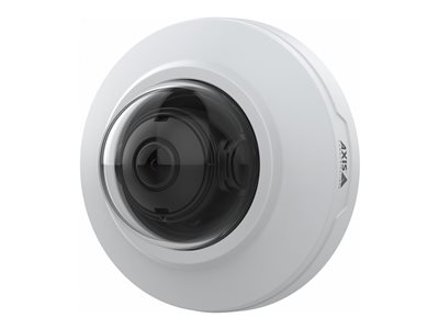 AXIS M30 Series M3086-V Mic - Síťová bezpečnostní kamera - kupole - odolnost vůči vandalismu / nárazu / prachu / vodě - barevný (Den a noc) - 4 MP - 2688 x 1512 - objektiv fixed iris - pevné ohnisko -