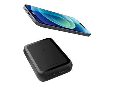 Zens MagSafe 4000 mAh Wireless Powerbank StandQiRX, Zens MagSafe 4000 mAh Wireless Powerbank StandQiRX