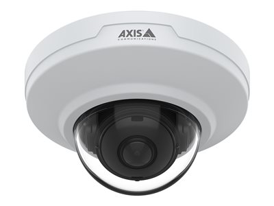AXIS M3086-V - Síťová bezpečnostní kamera - kupole - odolnost vůči vandalismu / nárazu / prachu / vodě - barevný (Den a noc) - 4 MP - 2688 x 1512 - objektiv fixed iris - pevné ohnisko - audio - LAN 10