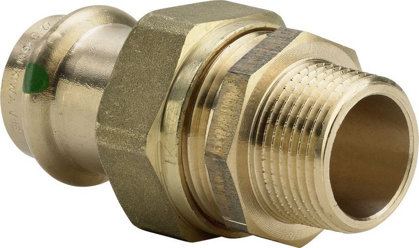 Viega Union Z Sc 15 x 1/2 silikónový bronz / lesklý Potrubný konektor