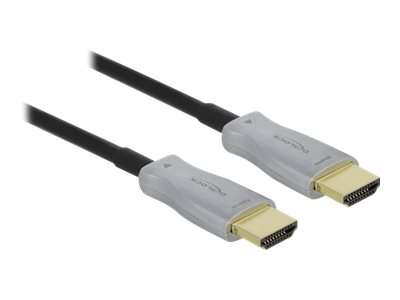 Delock HDMI - HDMI kabel 15m šedý (85012)