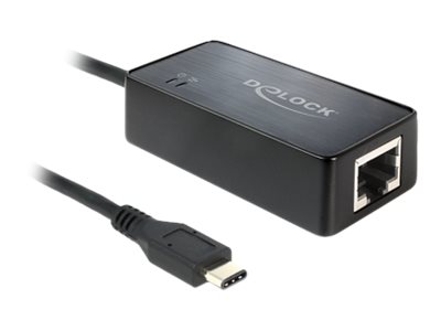 Delock - Síťový adaptér - USB 3.1 - Gigabit Ethernet - černá