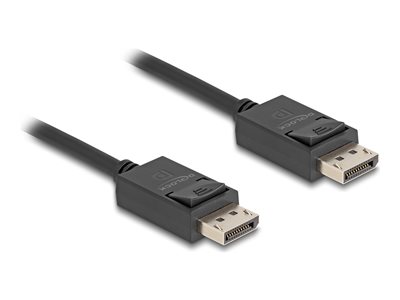 Delock - Kabel DisplayPort - DisplayPort (M) do DisplayPort (M) - DisplayPort 2.1 - 2 m - podpora 8K60Hz (7680 x 4320) - černá