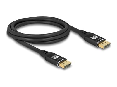 Delock - Kabel DisplayPort - DisplayPort (M) do DisplayPort (M) - DisplayPort 1.4 - 2 m - podpora (DSC) 8K60Hz (7680 x 4320) - černá