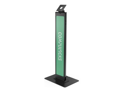 Compulocks BrandMe - Stojan - pro Displej LCD - brandable, with large base plate - černá - velikost obrazovky: až do 32  - podlahové provedení