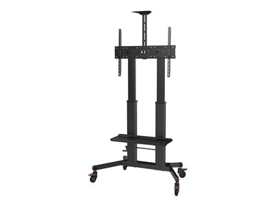 Vision X-Series VFM-F27 - Vozík - nastavitelná výška - pro Displej LCD - ocel, hliník - matná čerň - velikost obrazovky: 55 -100