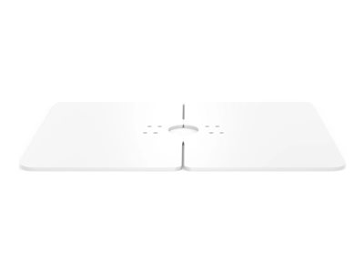 Compulocks Stability Base Plate for the BrandMe Stand - Upevňovací komponent (base plate) - pro podlahový stojan - bílá - velikost obrazovky: 21 -32  - upevnitelné na stojan
