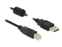 Delock - Kabel USB - USB (M) do USB typ B (M) - USB 2.0 - 1.5 m - černá