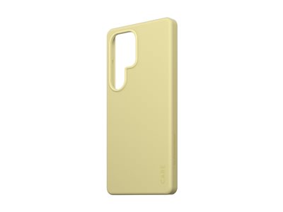 CARE by PanzerGlass - Zadní kryt pro mobilní telefon - polykarbonát, mikrovlákno, silikon - chardonnay - pro Samsung Galaxy S25 Ultra