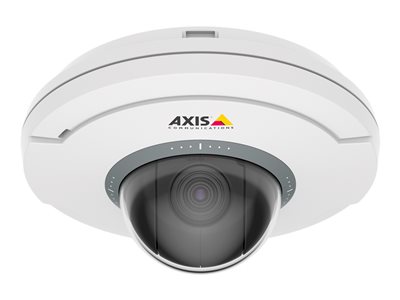 AXIS M5074 - Síťová bezpečnostní kamera - PTZ - kupole - barevný (Den a noc) - 1 Mpix - 1280 x 720 - 720p - motorizovaný - audio - LAN 10/100 - H.265, H.264B, H.264H, H.264M, MJPEG, MPEG-4 AVC, MPEG-4