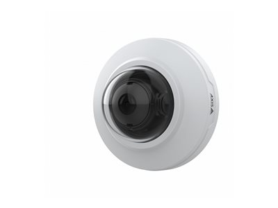 AXIS M3088-V - Síťová bezpečnostní kamera - kupole - odolná proti vandalům a vodě - barevný (Den a noc) - 8 MP - 3840 x 2160 - objektiv fixed iris - pevné ohnisko - audio - LAN 10/100 - MJPEG, H.264,