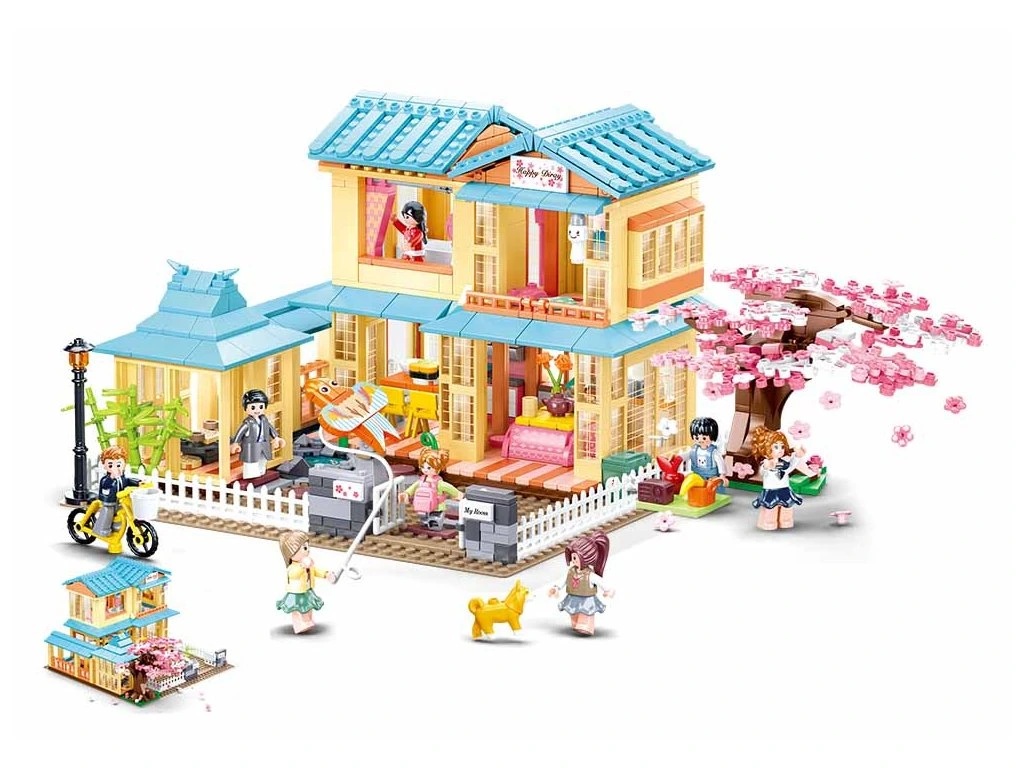 Sluban Girls Dream M38-B1017 Dům se sakurou