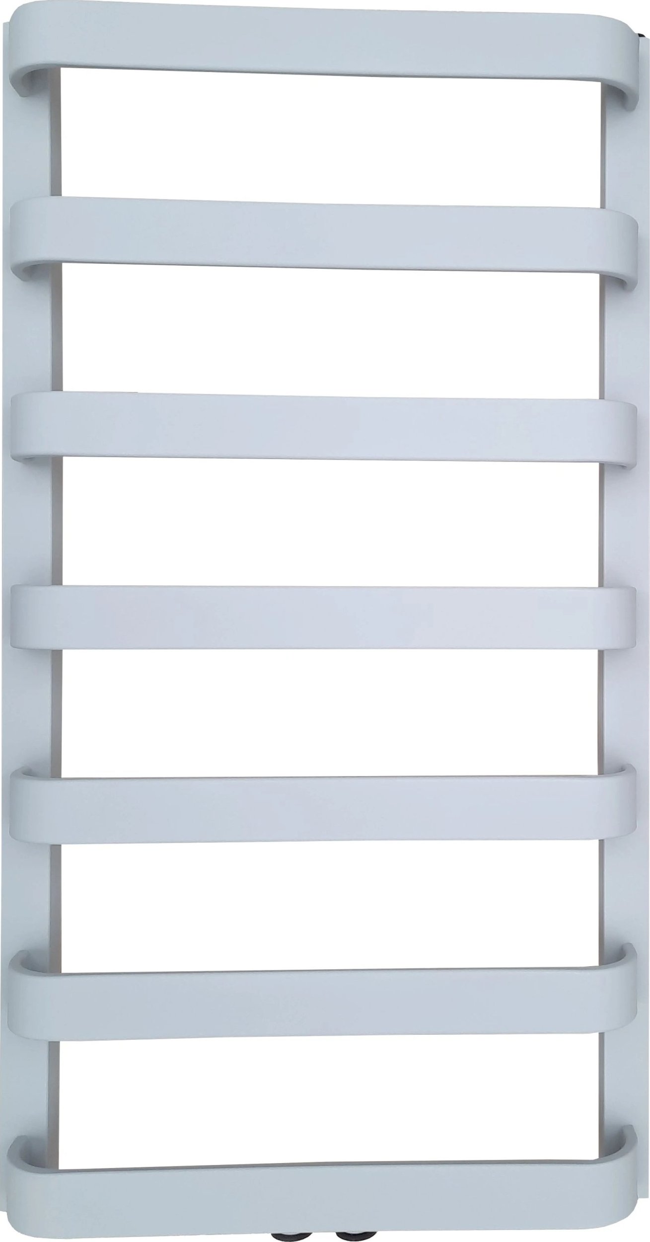 Hydroland kúpeľňový radiátor MISAKI DUO KÚPEĽŇOVÝ RADIÁTOR 1420X540 RAL 9006 PRIPOJ. STREDNÁ 667W // GRL-G/MD-1420X540-RAL