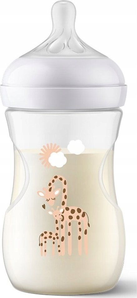 Láhev Avent Natural Response 260 ml +1m žirafa