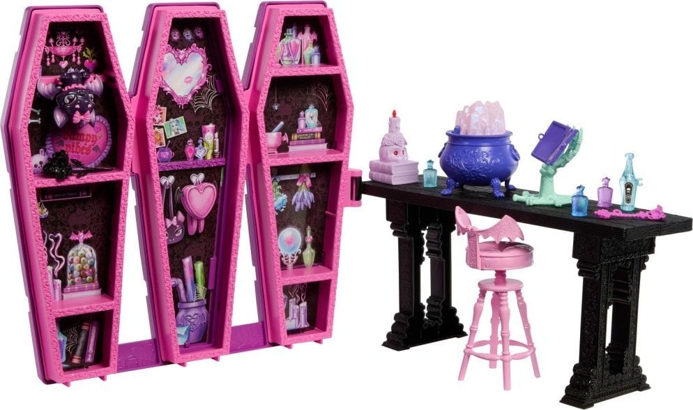 Mattel Monster High Draculaura a její tajná místnost s lektvary (JBF15)