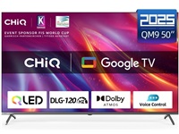 CHiQ U50QM9G TV 50 , UHD QLED Google TV
