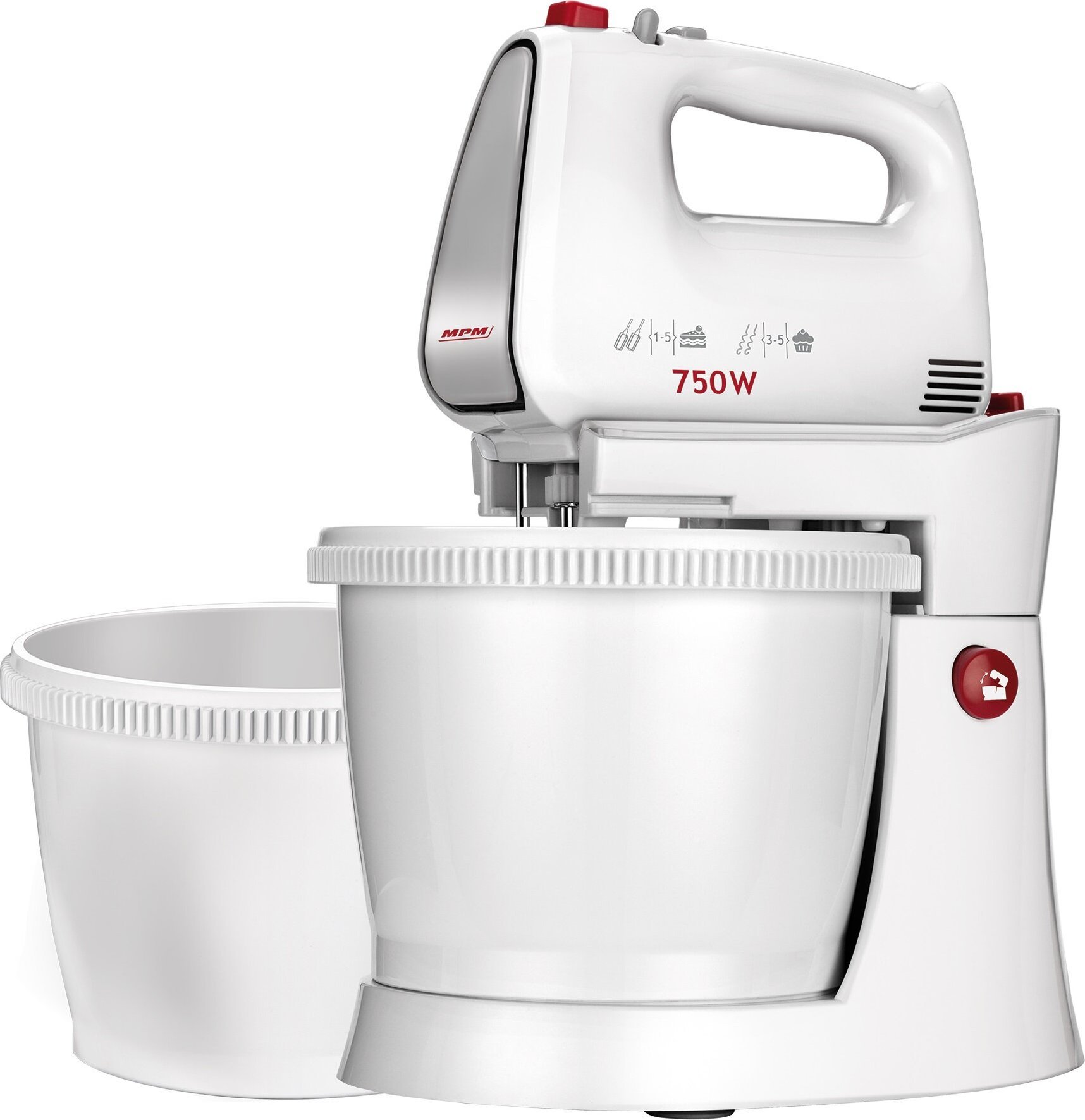 Mixer with 2 rotating bowls MPM MMR-22Z