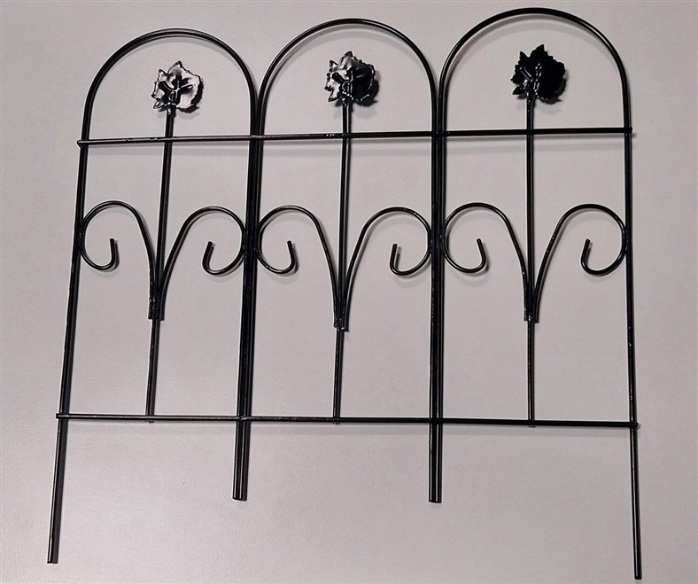 Plot Garden Center, 30 x 0,03 x 30 cm, černý