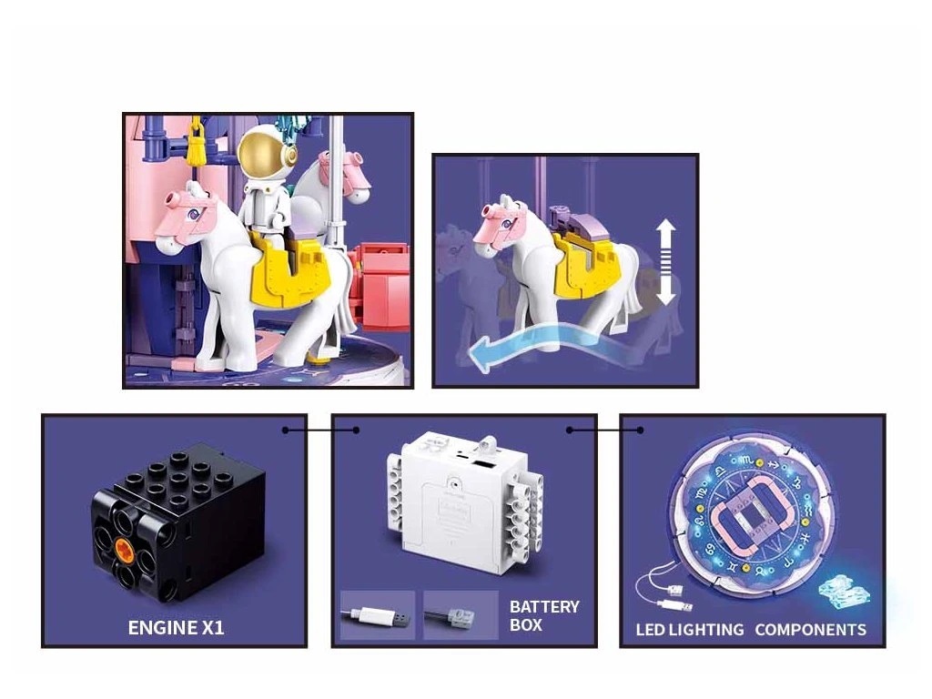 Sluban Pleyerid M38-B1050 Kolotoč