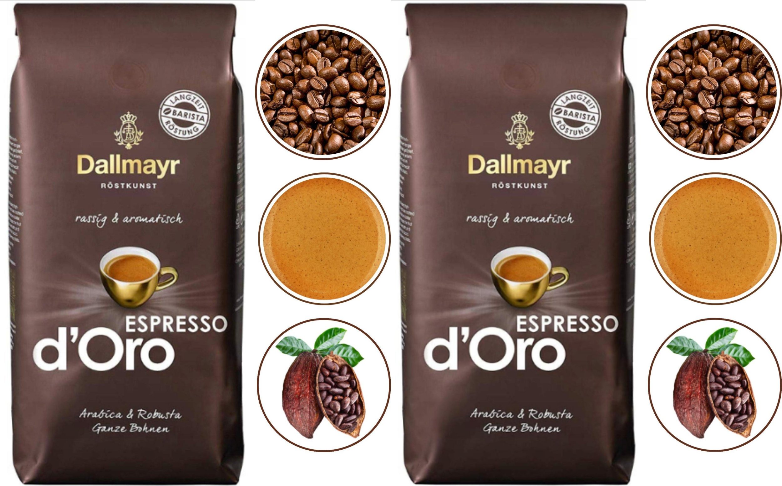 Dallmayr Kávová zrna Espresso d Oro 2 kg