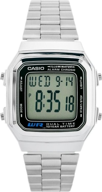 Hodinky Casio PÁNSKÉ HODINKY CASIO A178WA-1A (ZD082A) - CLASSIC
