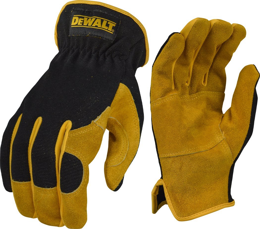 Dewalt Kožené rukavice zesílené, l Dewalt