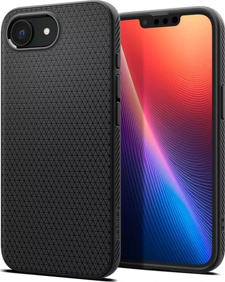 Spigen kryt Liquid Air pro iPhone 16e - Matte Black