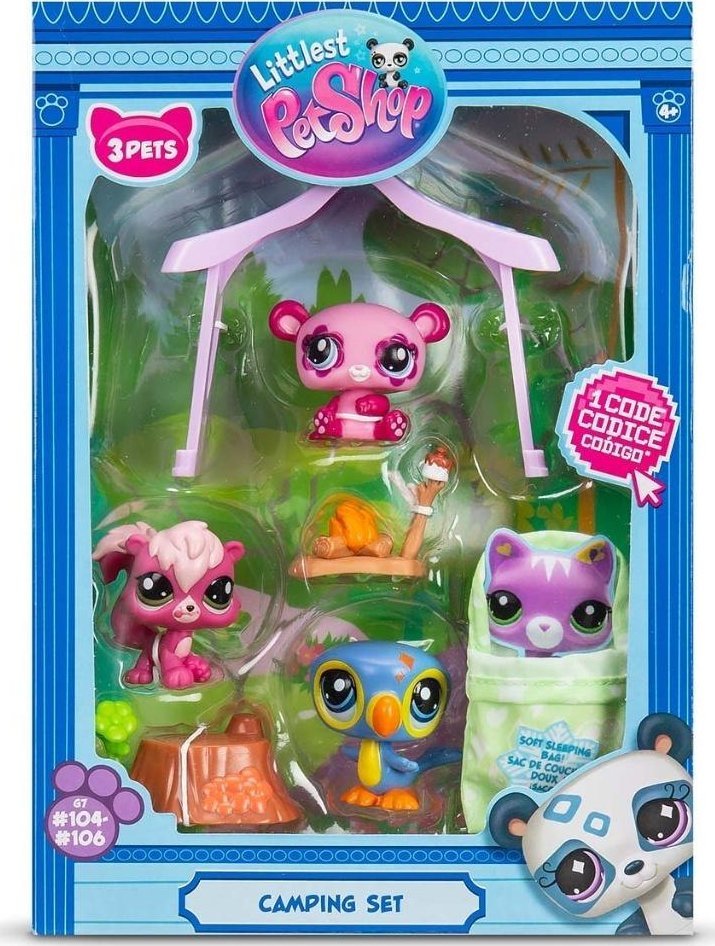Tm Toys Kempingová sada Littlest Pet Shop