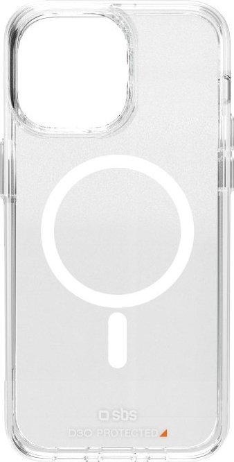 Pouzdro SBS Mobile SBS D3O MagSafe pro iPhone 15 Pro Max – průhledné