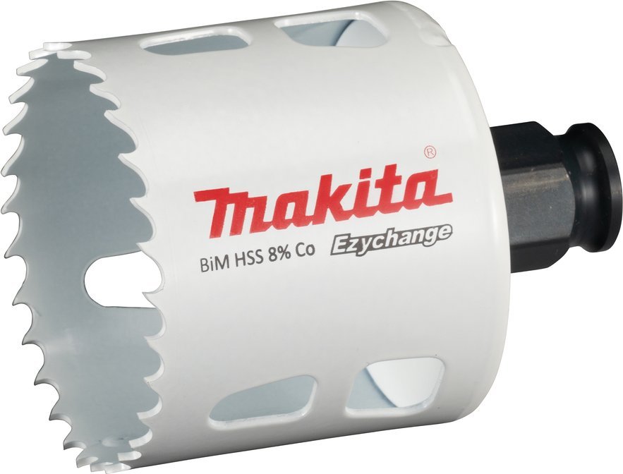 Makita MAKITA DĚROVÁ PILA BIM HSS-Co 8% 56mm EZYCHANGE KOV, OCEL, ALU, DŘEVO, PVC