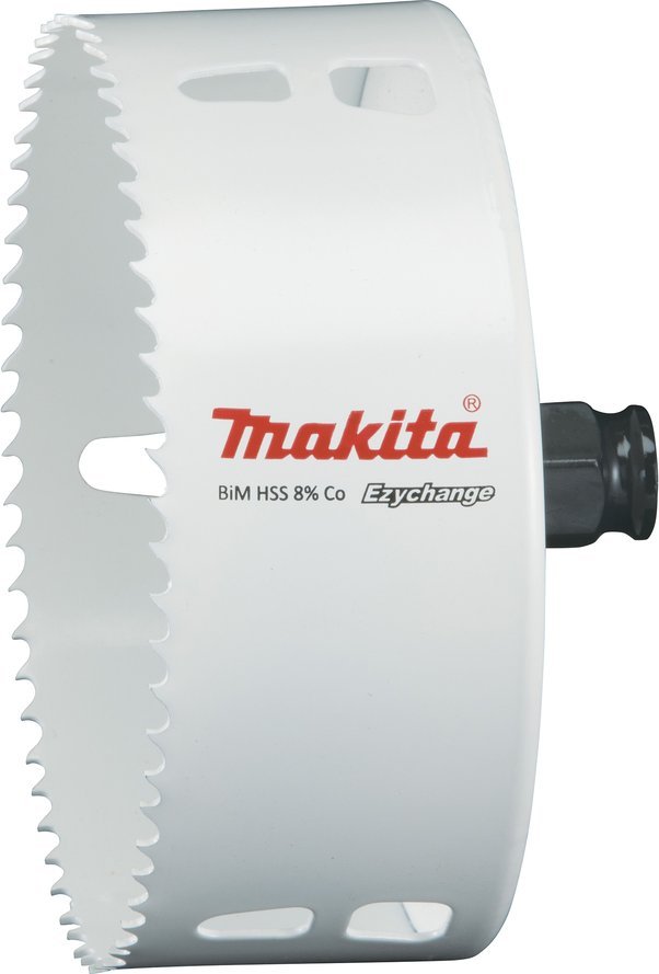 Makita  BIM DĚROVÁ PILA HSS-Co 8% 121mm EZYCHANGE KOV, OCEL, ALU, DŘEVO, PVC