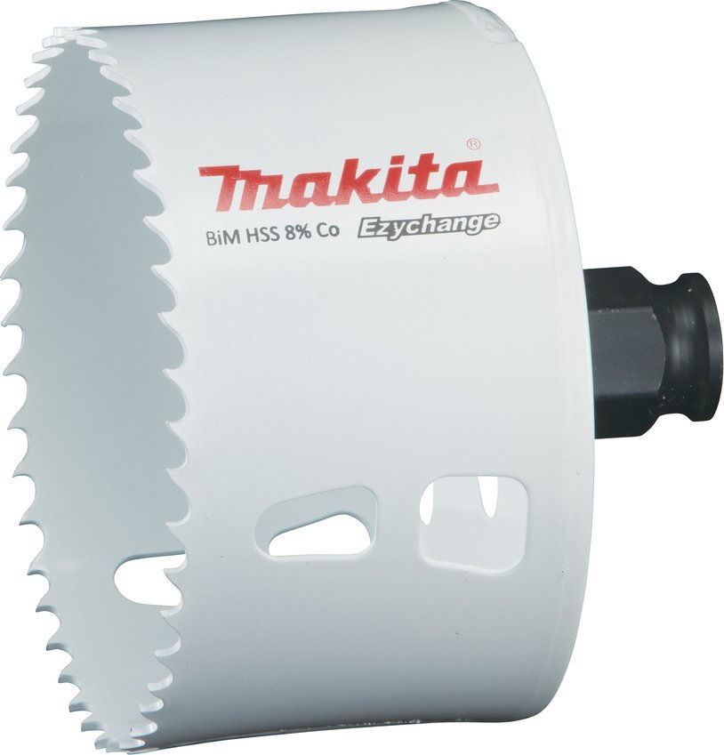 Makita MAKITA DĚROVÁ PILA BIM HSS-Co 8% 83mm EZYCHANGE KOV, OCEL, ALU, DŘEVO, PVC
