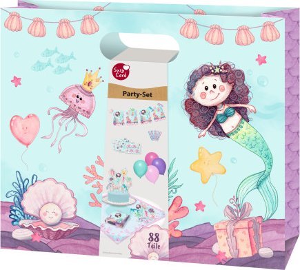 Susy Card SUSYCARD Party-Tasche Mořská panna Set klein 88-teilig