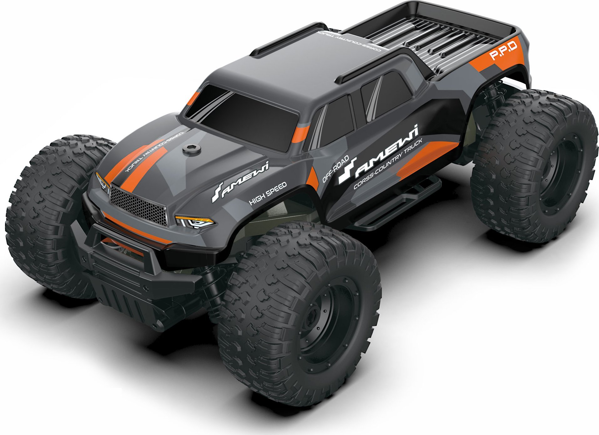 Amewi Amewi RC Auto Crush Monstertruck DIY/jedna baterie 50 kusů šedá