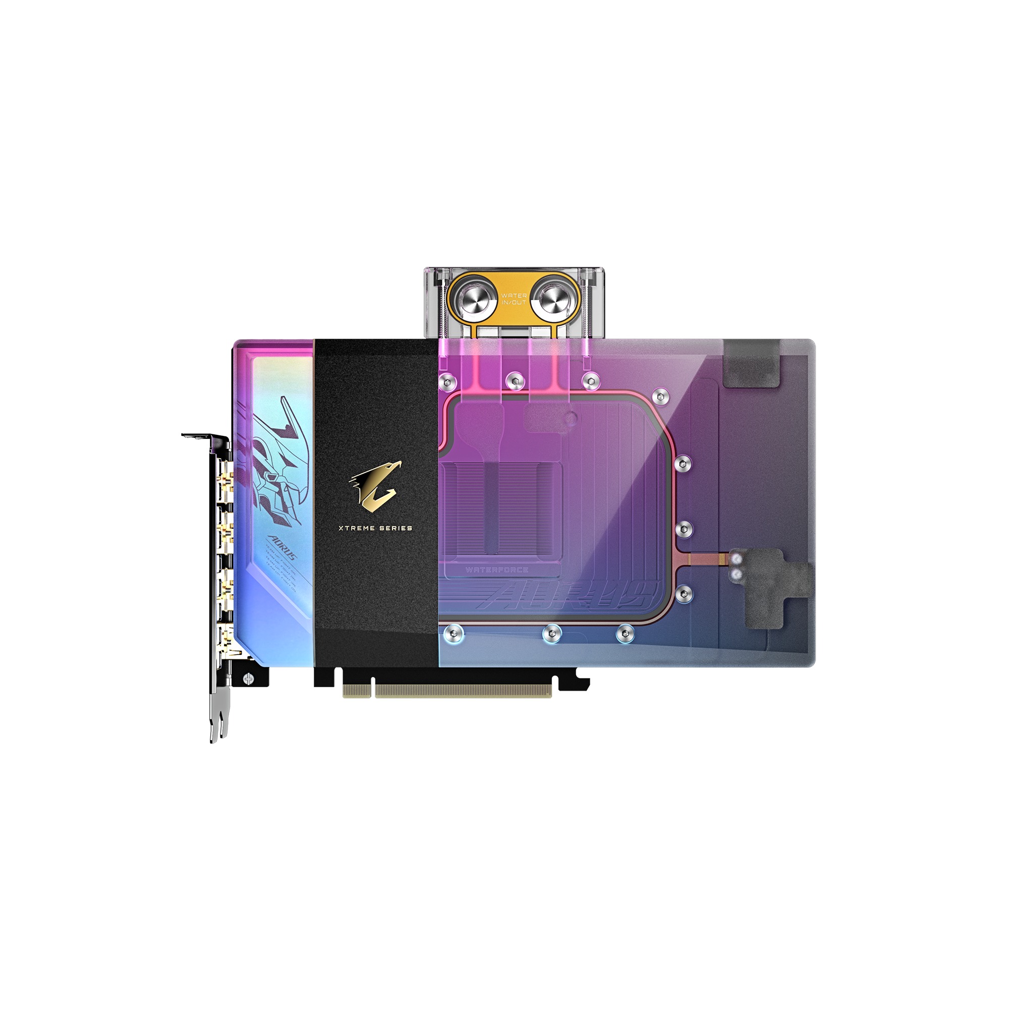 GIGABYTE AORUS GeForce RTX 5090 XTREME WATERFORCE WB 32G Graphics Card - 32GB GDDR7, 512bit, PCI-E 5.0, 2655MHz Core Clock, 3 x DP 2.1a, 1 x HDMI 2.1b, NVIDIA DLSS 4, GV-N5090AORUSX WB-32GD