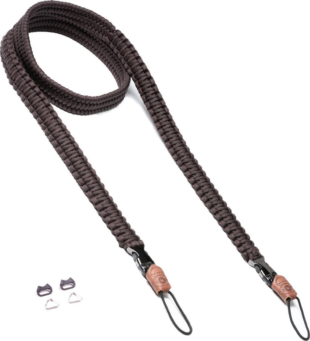 AutoTune C-ROPE Kameragurt Traveler aus Paracord 140cm Dark Coffee maloobchod